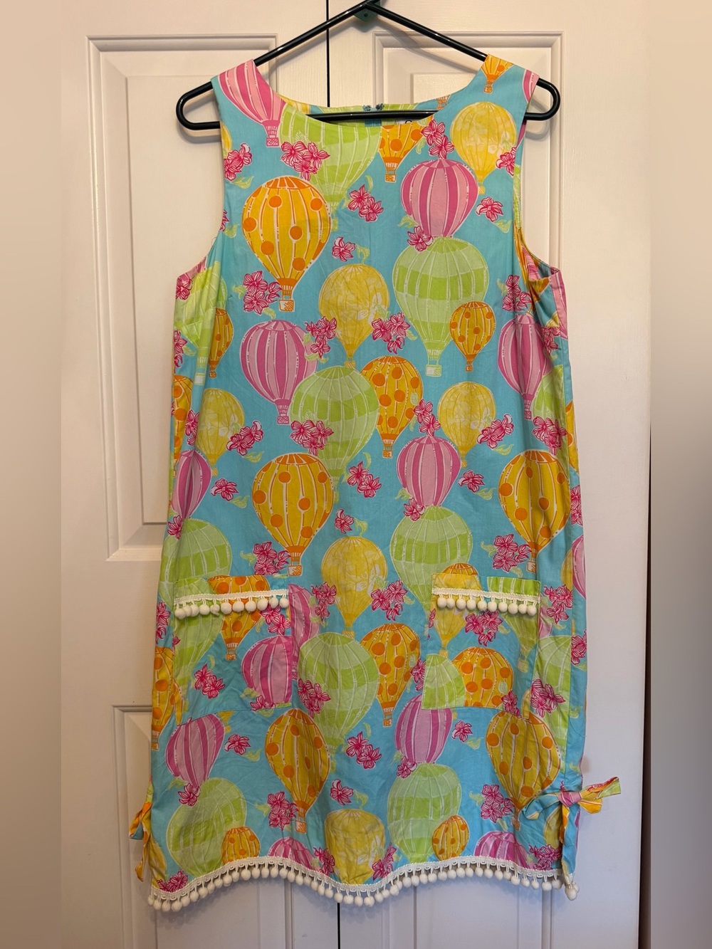 EUC Lilly Pulitzer Hot Air Balloon Race Shift Dress